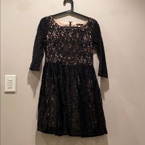 Nikibi black lace dress